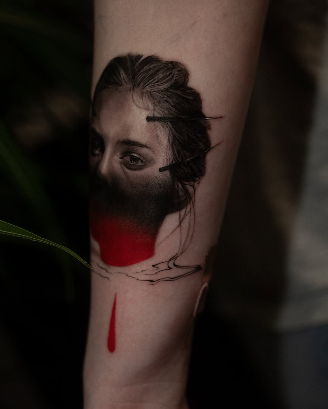 Tattoo by @lejobravo — realism, blackwork
