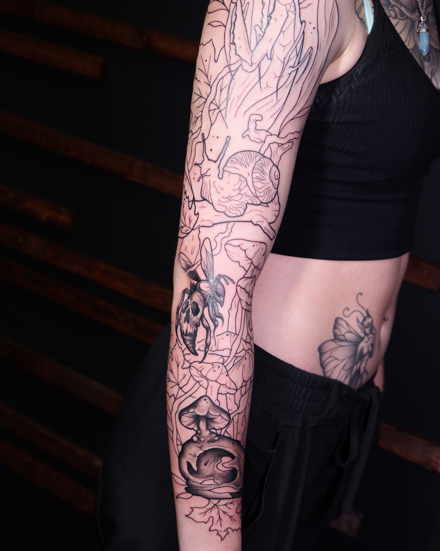 Tattoo by @dunebuggybobby — black_and_grey, realism