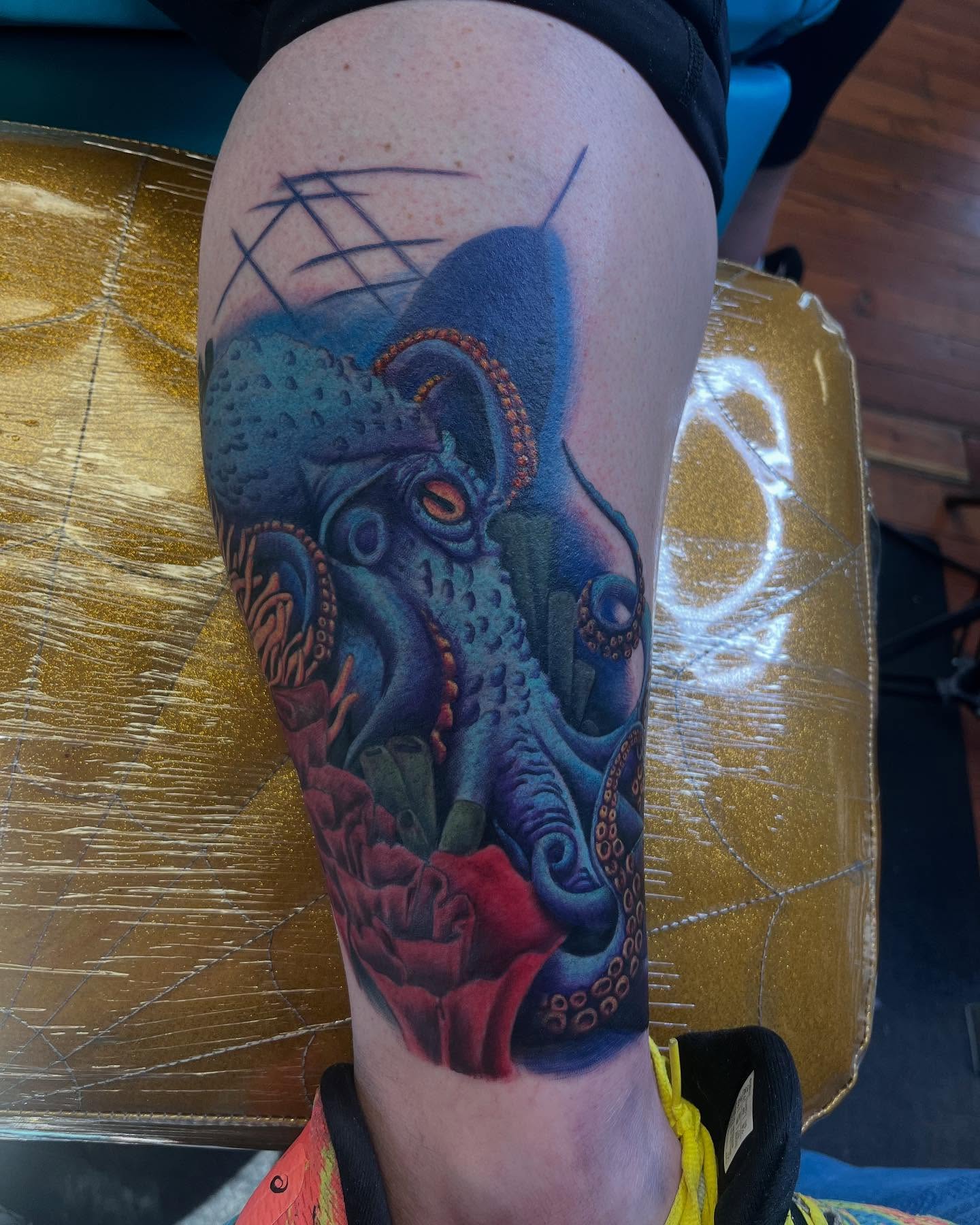 Tattoo by @robertcollinstattoo — realism, black_and_grey