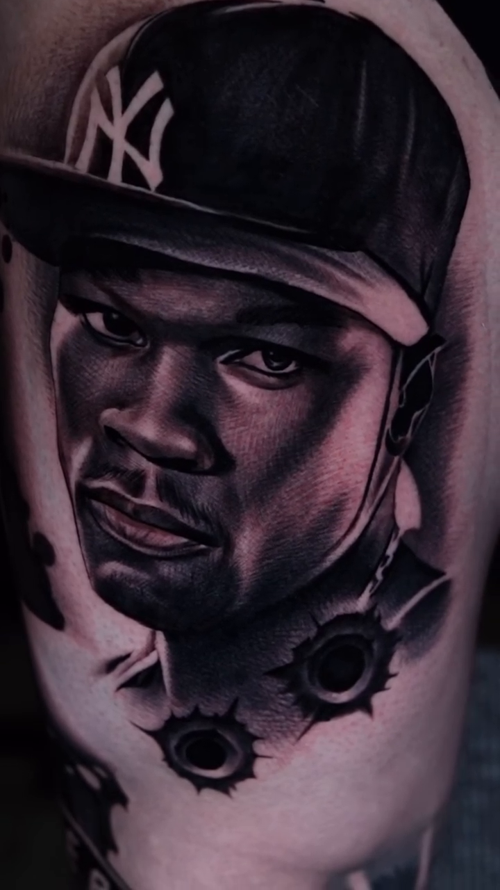 Tattoo by @lys__ink — realism, black_and_grey
