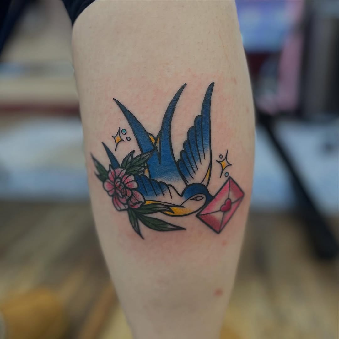 Tattoo by @lilacmourningink — american_traditional