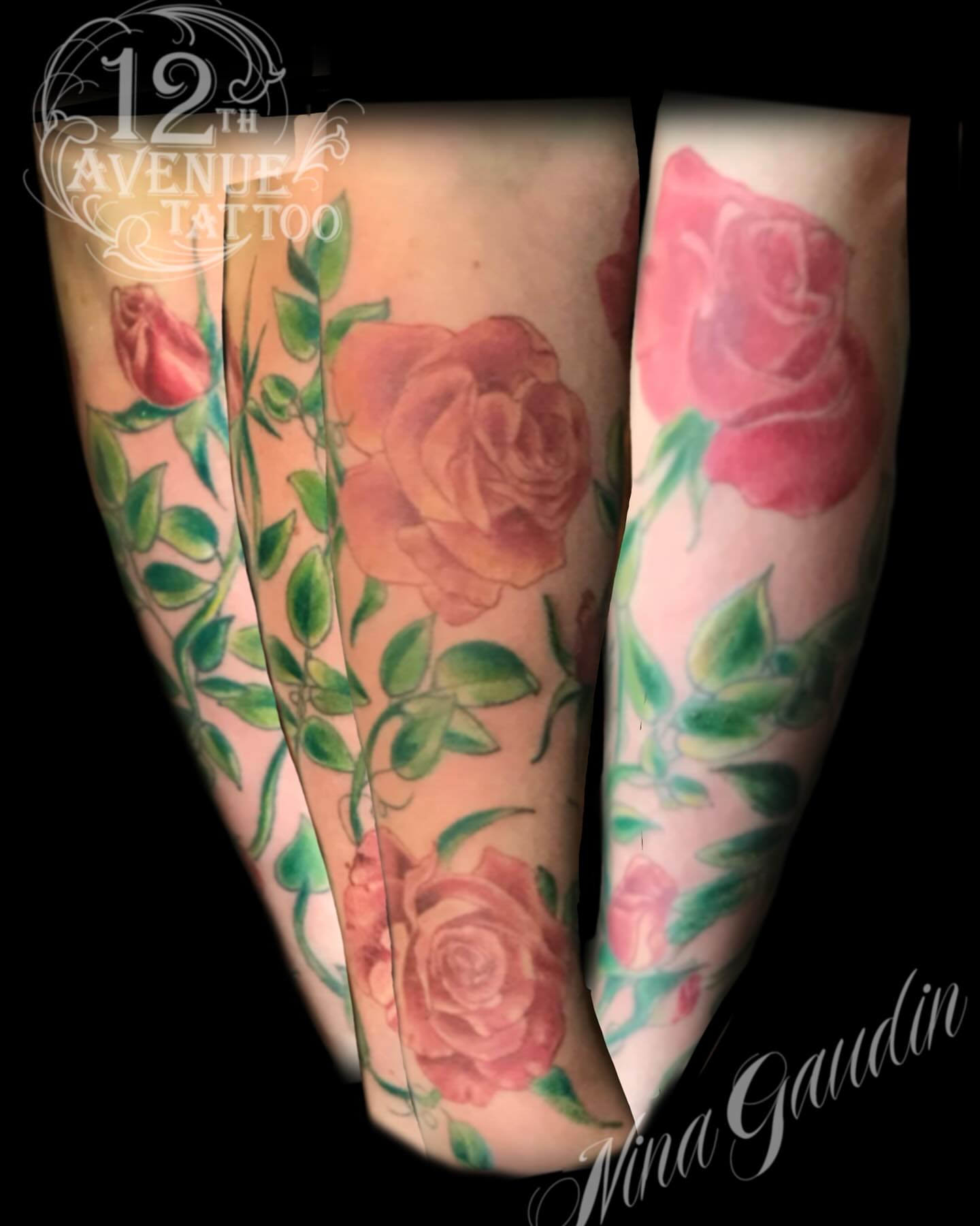 Tattoo by @tattoosbynina — watercolor