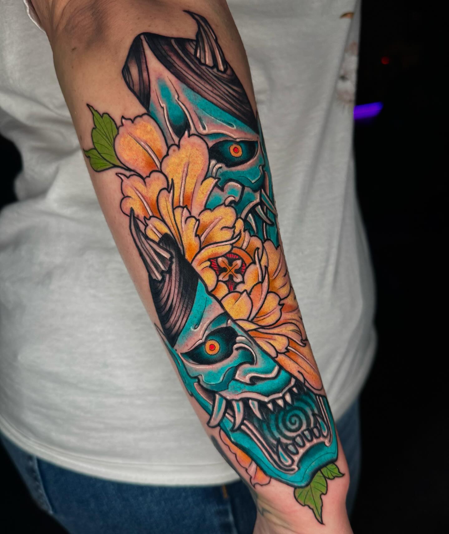 Tattoo by @instagrahamvogel — american_traditional, japanese_irezumi