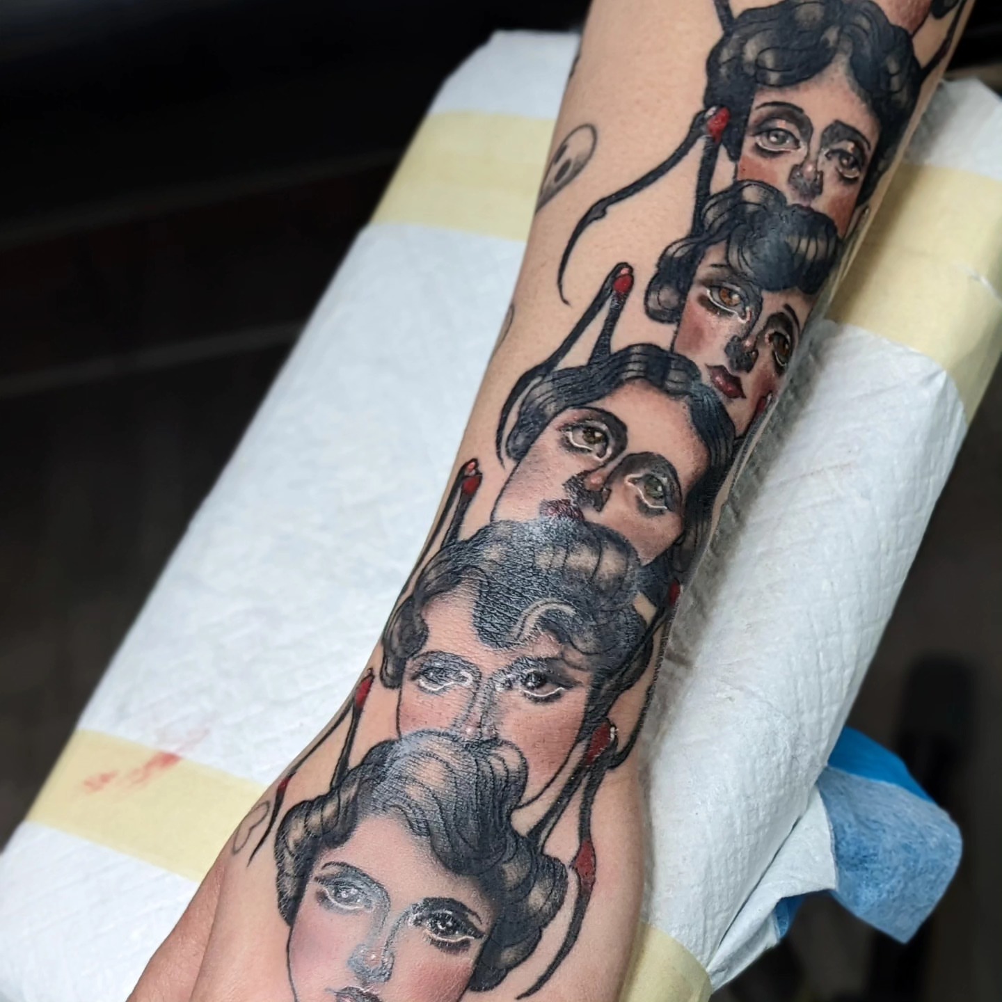 Tattoo by @kaylieseaver — american_traditional, realism