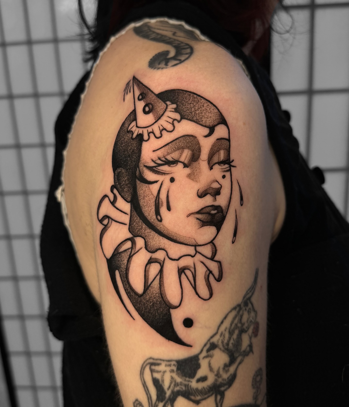 Tattoo by @lauren.tattoos — dotwork