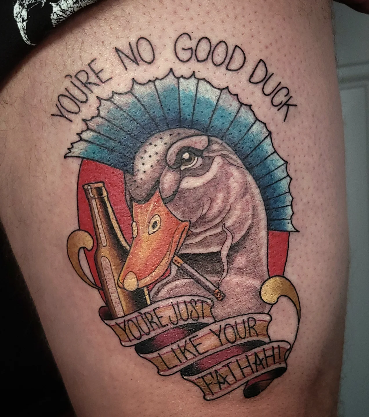 Tattoo by @beatboxtattoos — american_traditional