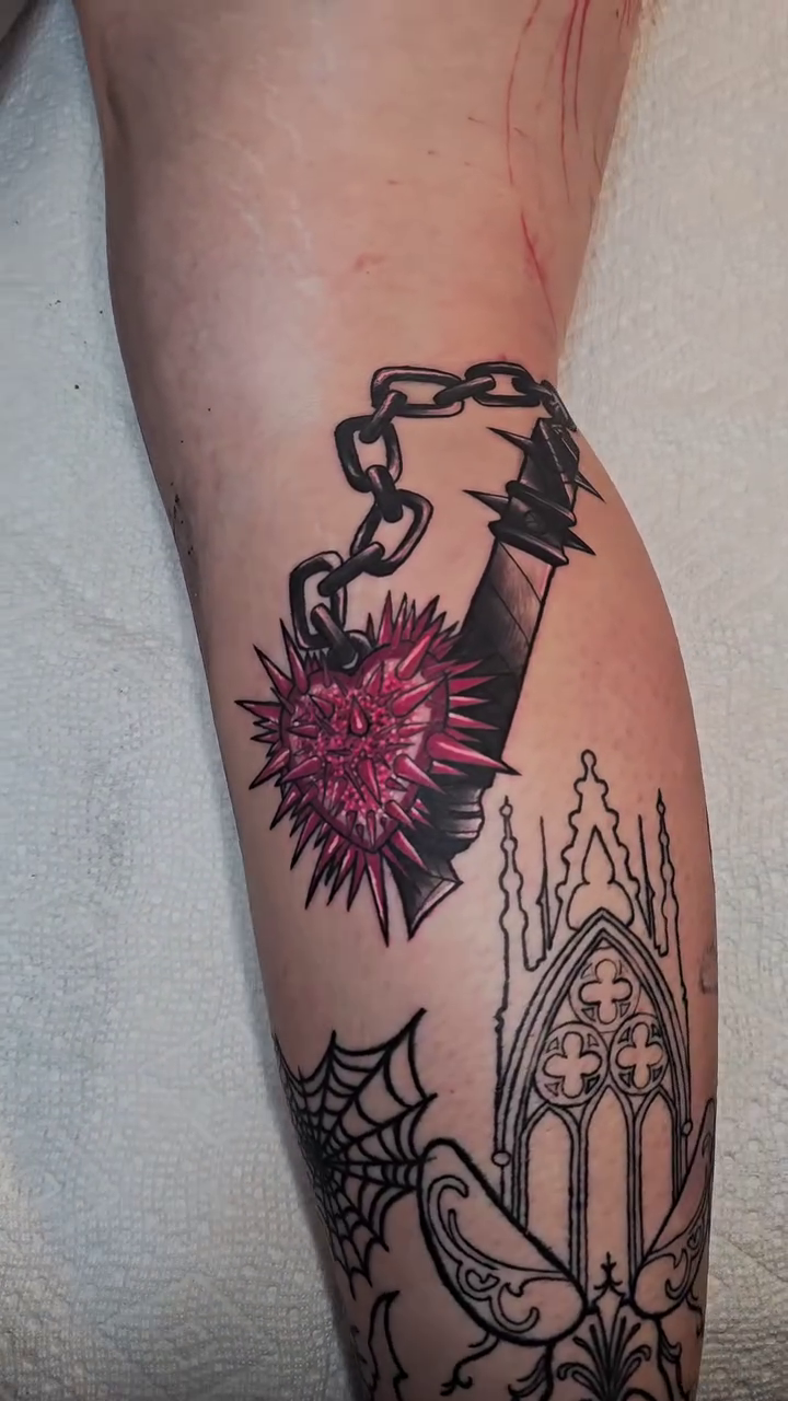 Tattoo by @barrett_darkwave_tx — black_and_grey, dark_realism