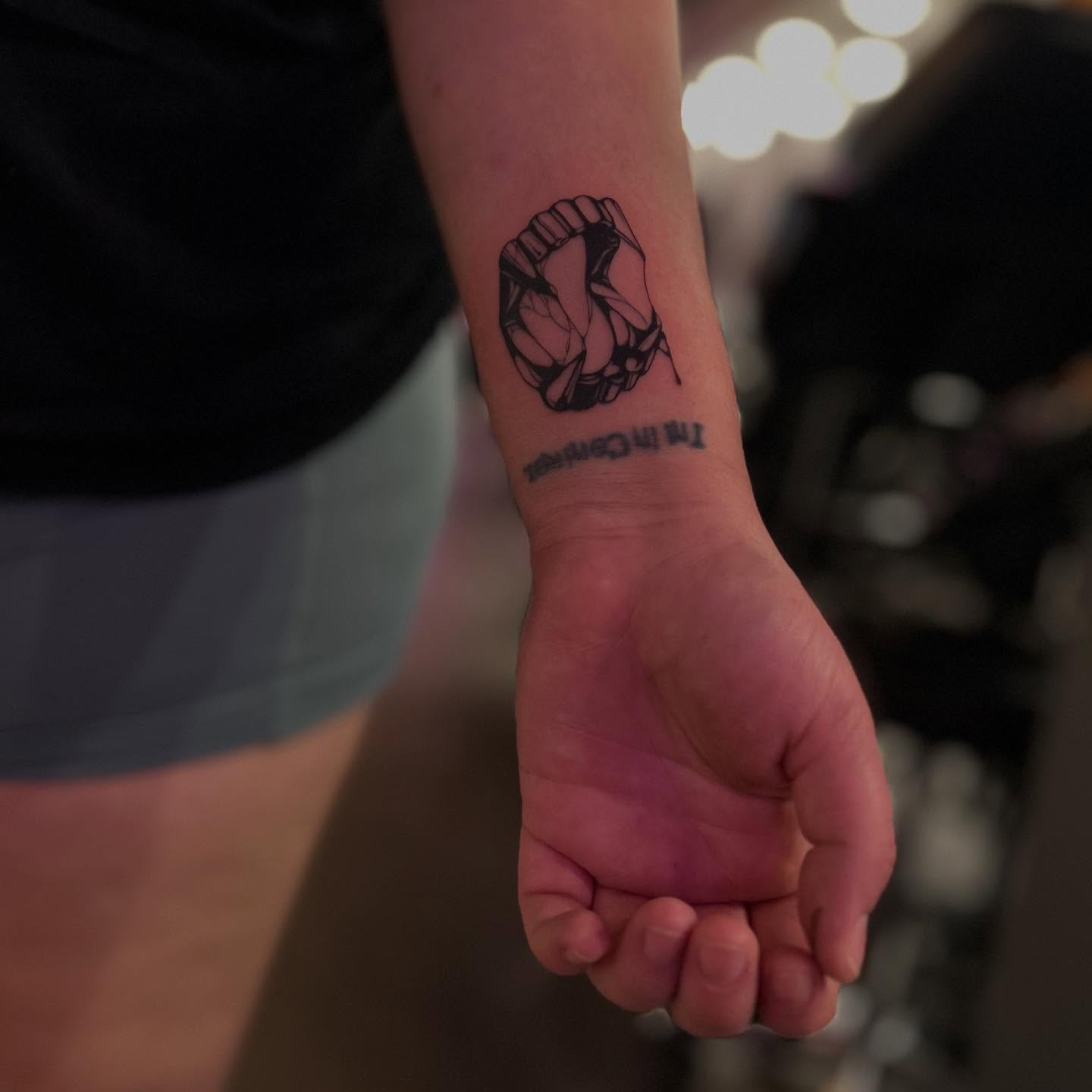Tattoo by @chloe.mari_ink — geometric