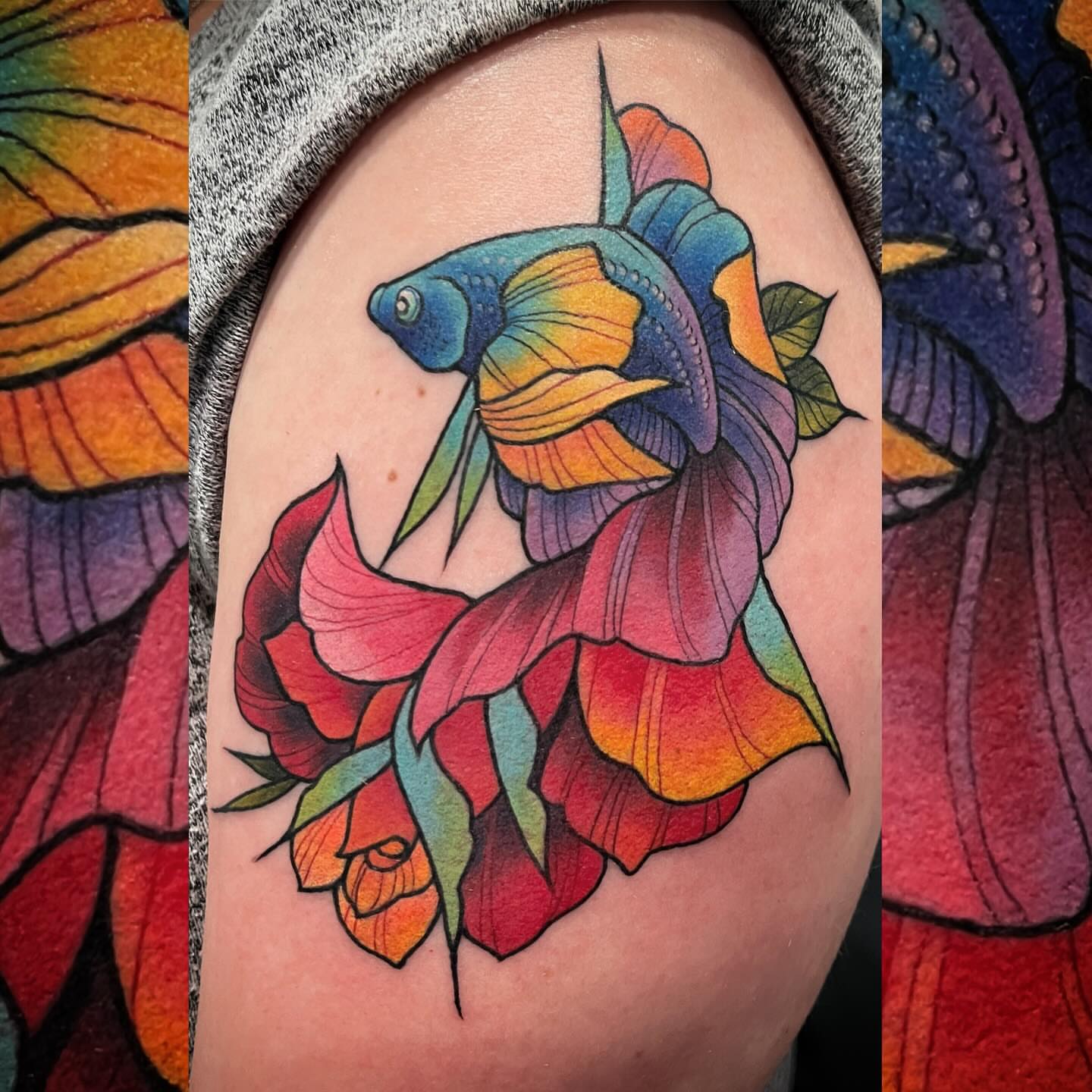 Tattoo by @la_ciscolita — new_school, watercolor