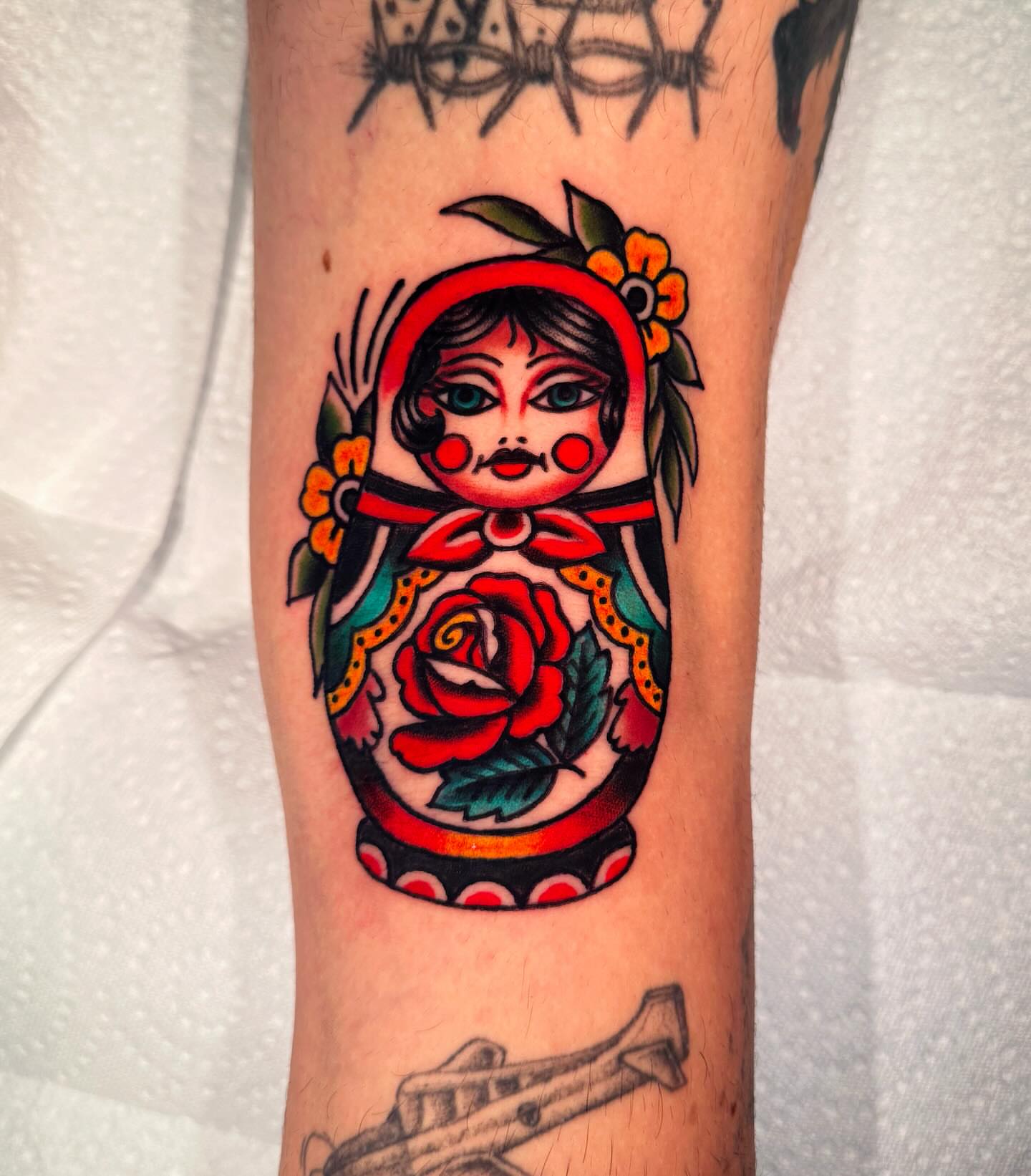 Tattoo by @alexjoelletattooer — american_traditional