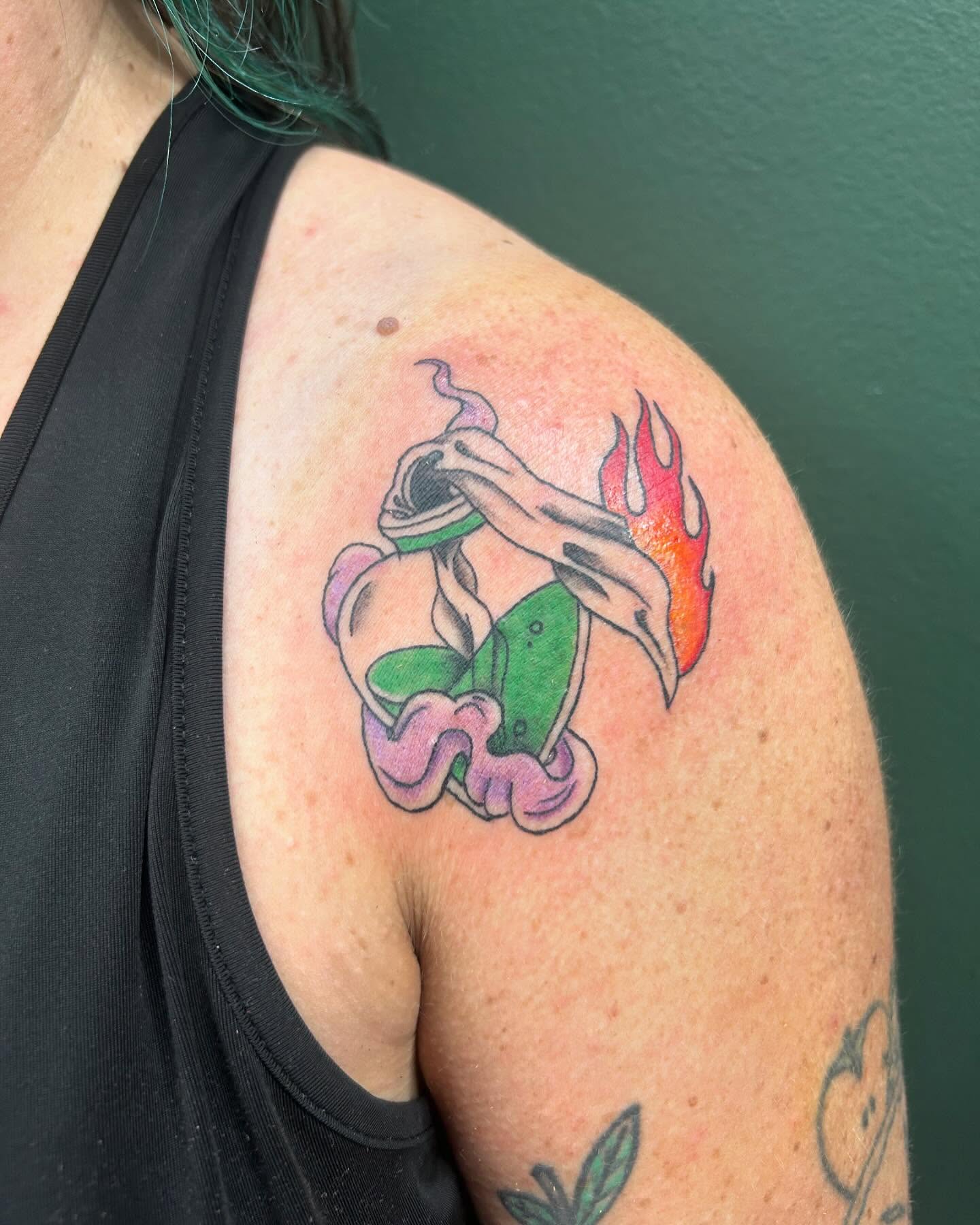 Tattoo by @emmysartemporium — new_school