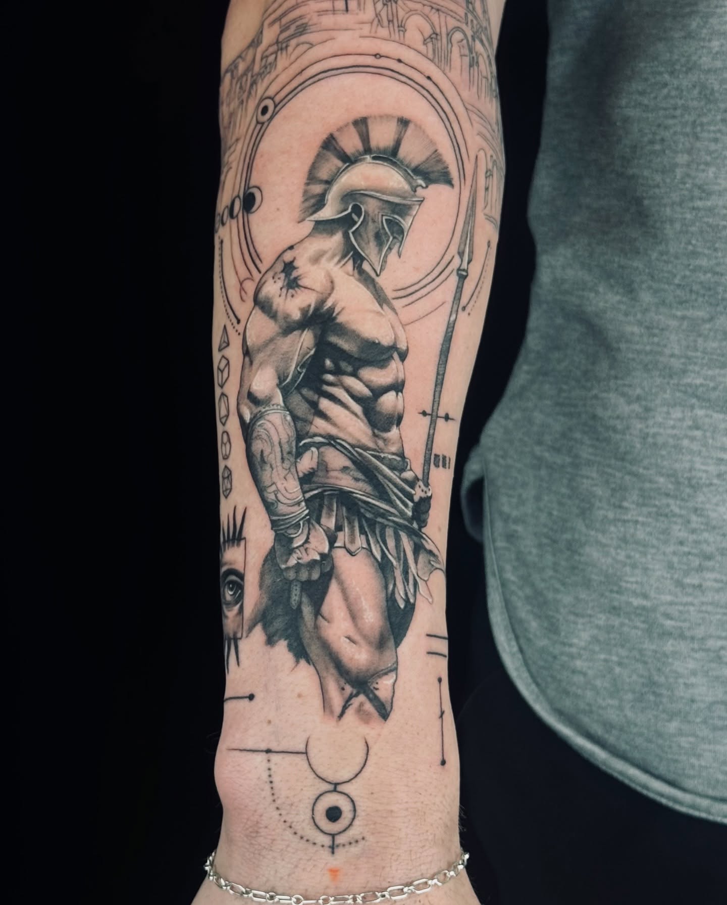 Tattoo by @apologies_tattoo_studios — black_and_grey, realism