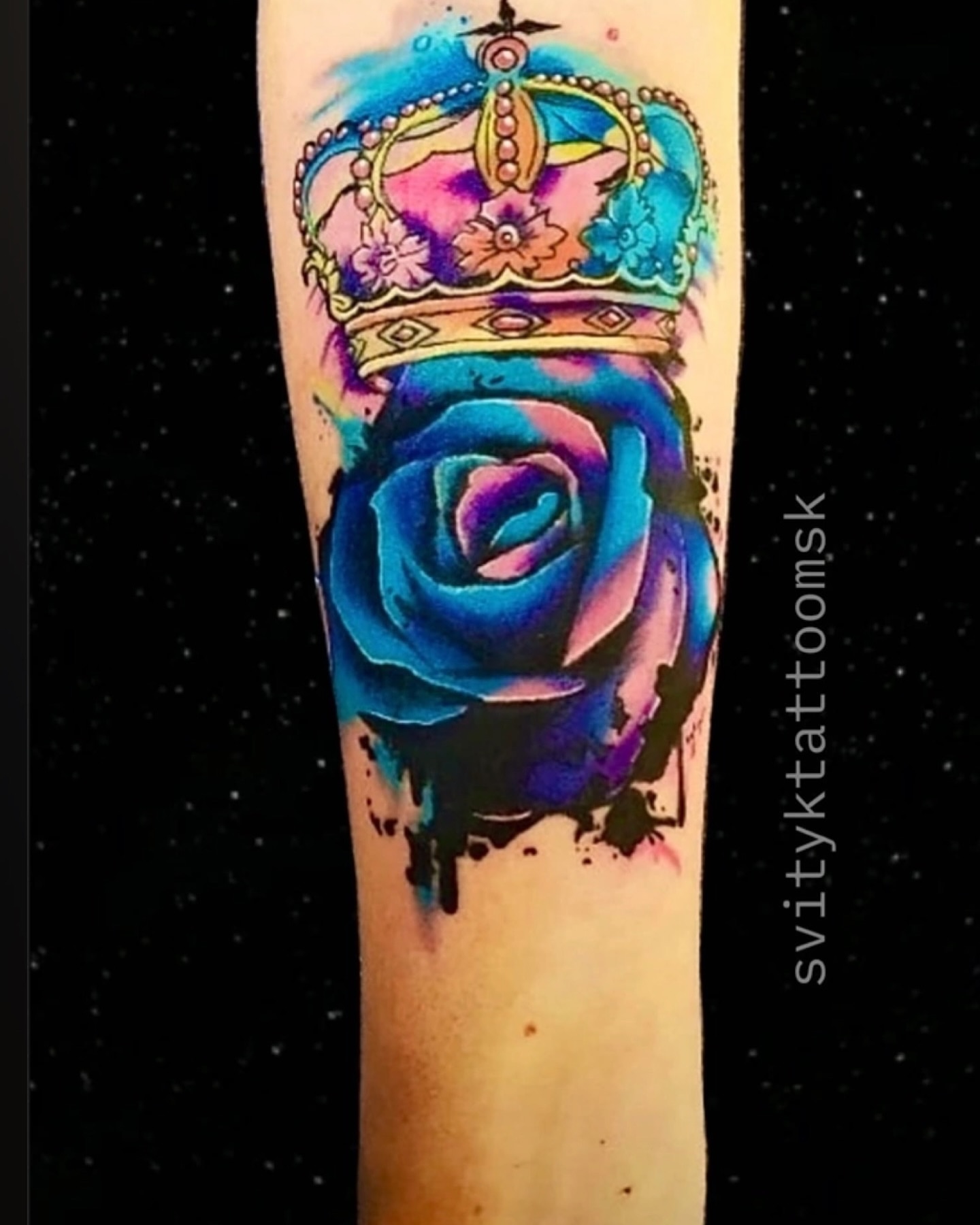 Tattoo by @svityktattoo_msk — watercolor, new_school