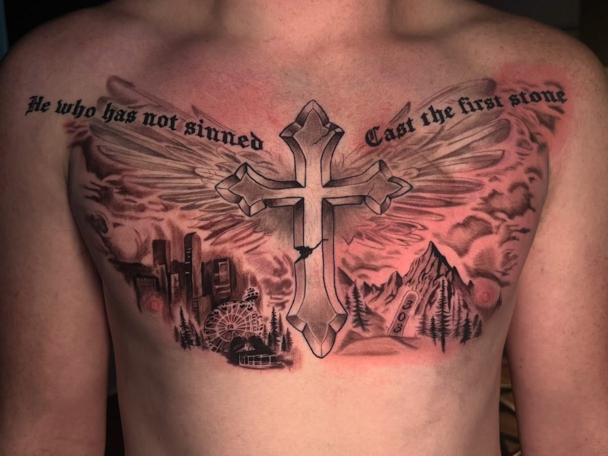Tattoo by @beccactattoos — realism, black_and_grey