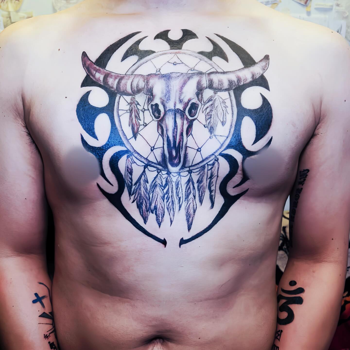 Tattoo by @sagittarius_tattoohk β tribal