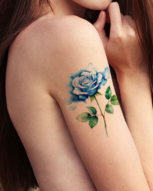 Tattoo by @jae.tattoos — watercolor