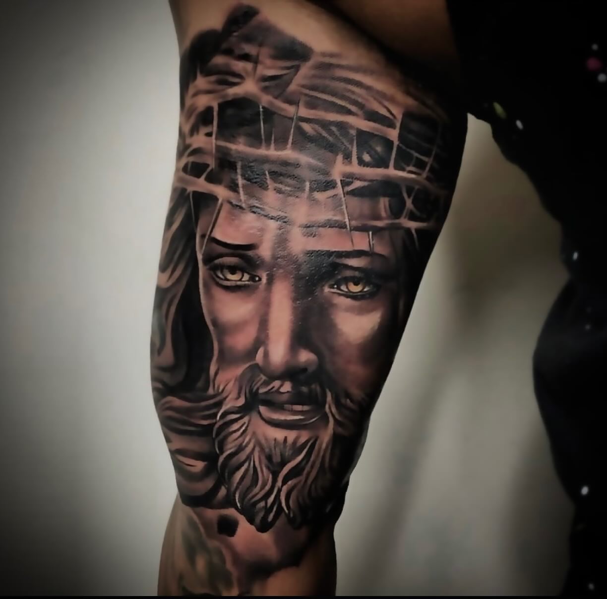 Tattoo by @jink_tattoos — realism, dark_realism
