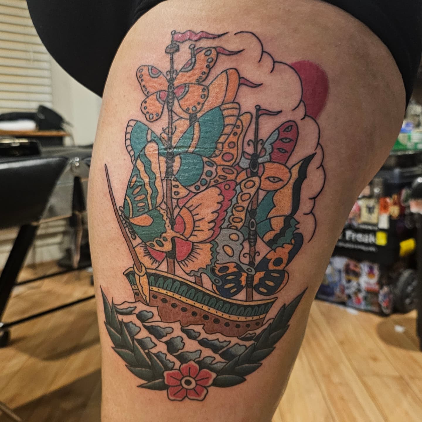 Tattoo by @taylorgperry — american_traditional