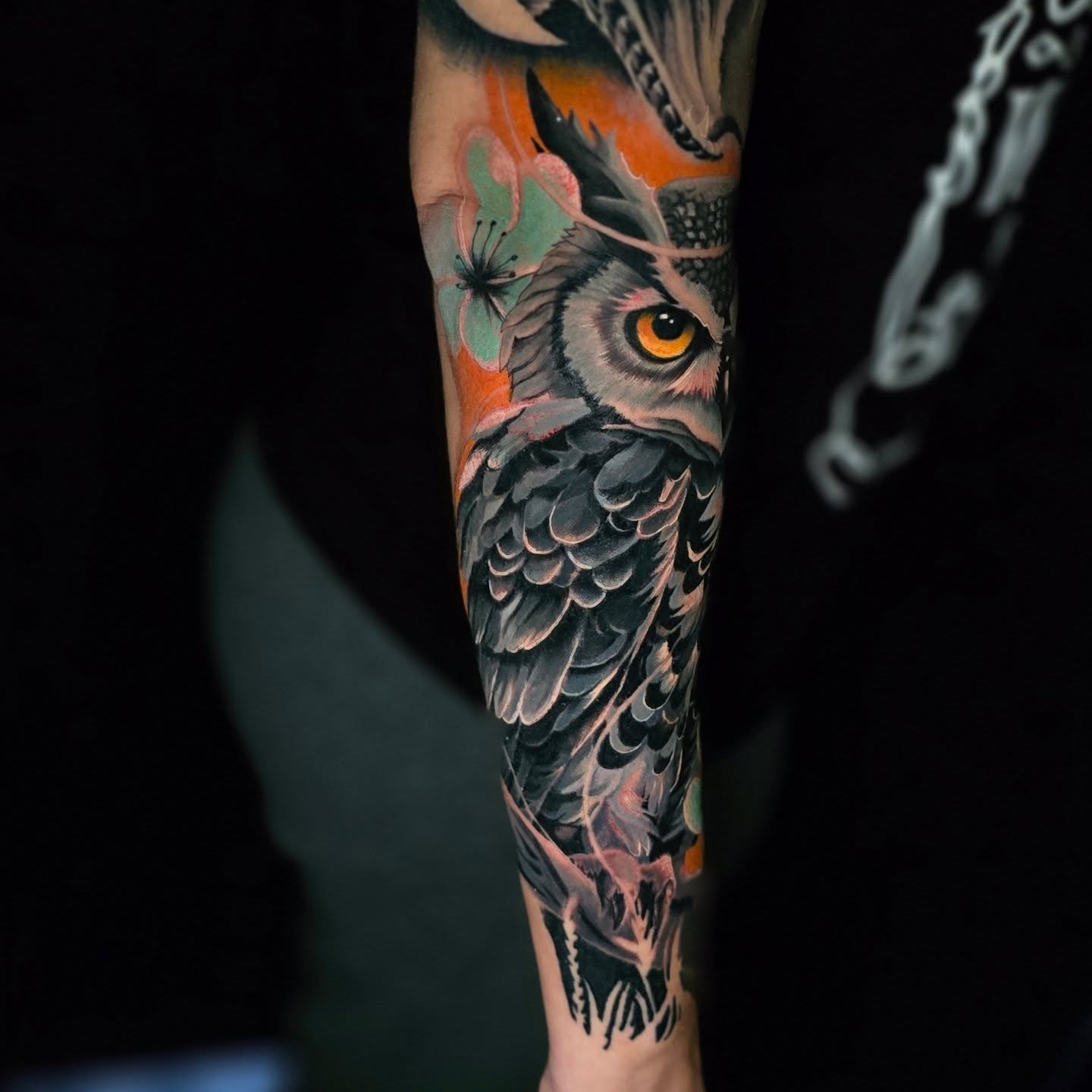 Tattoo by @gl_tattoos — realism, dotwork