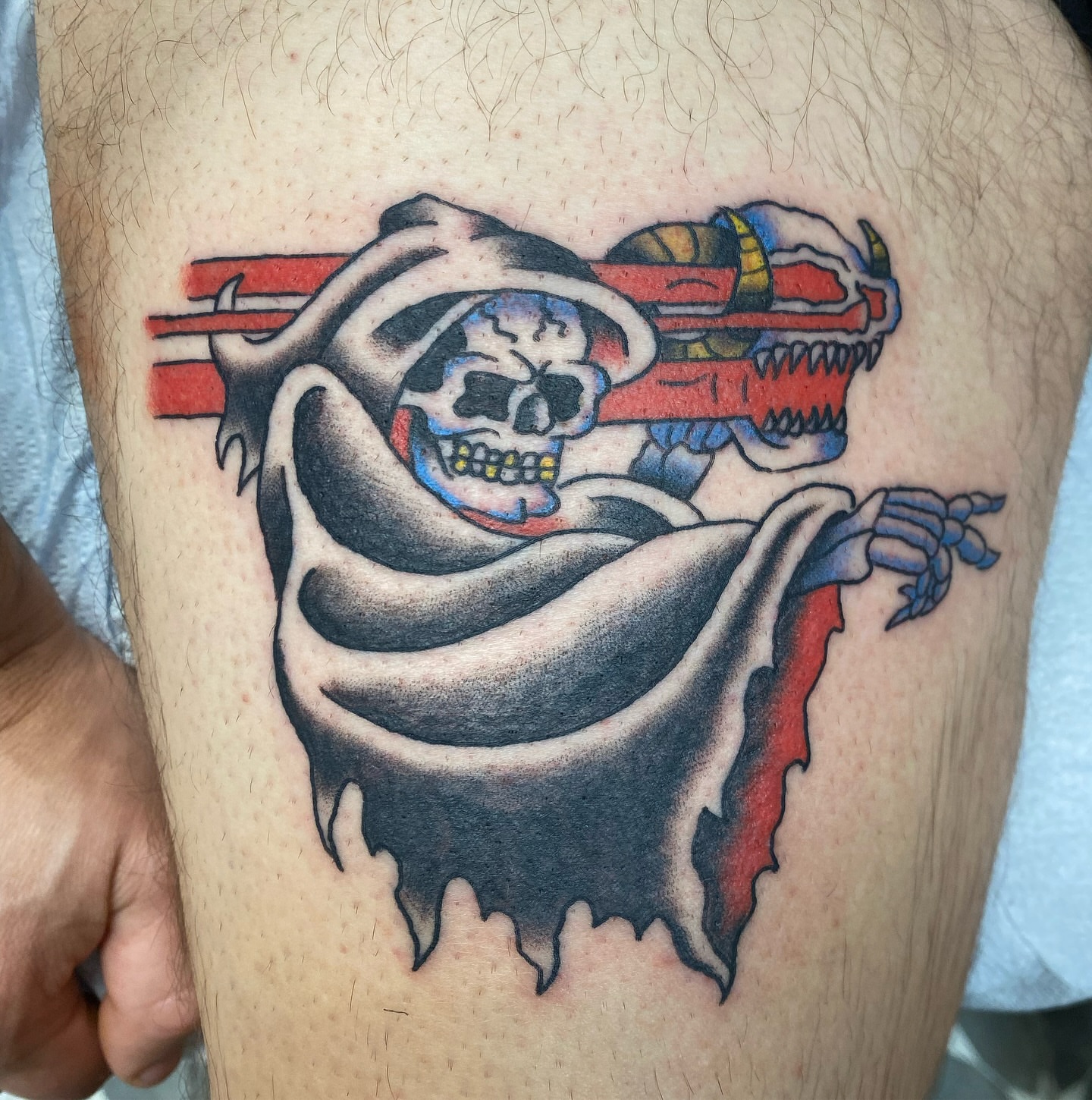 Tattoo by @hogtowntattoo — american_traditional