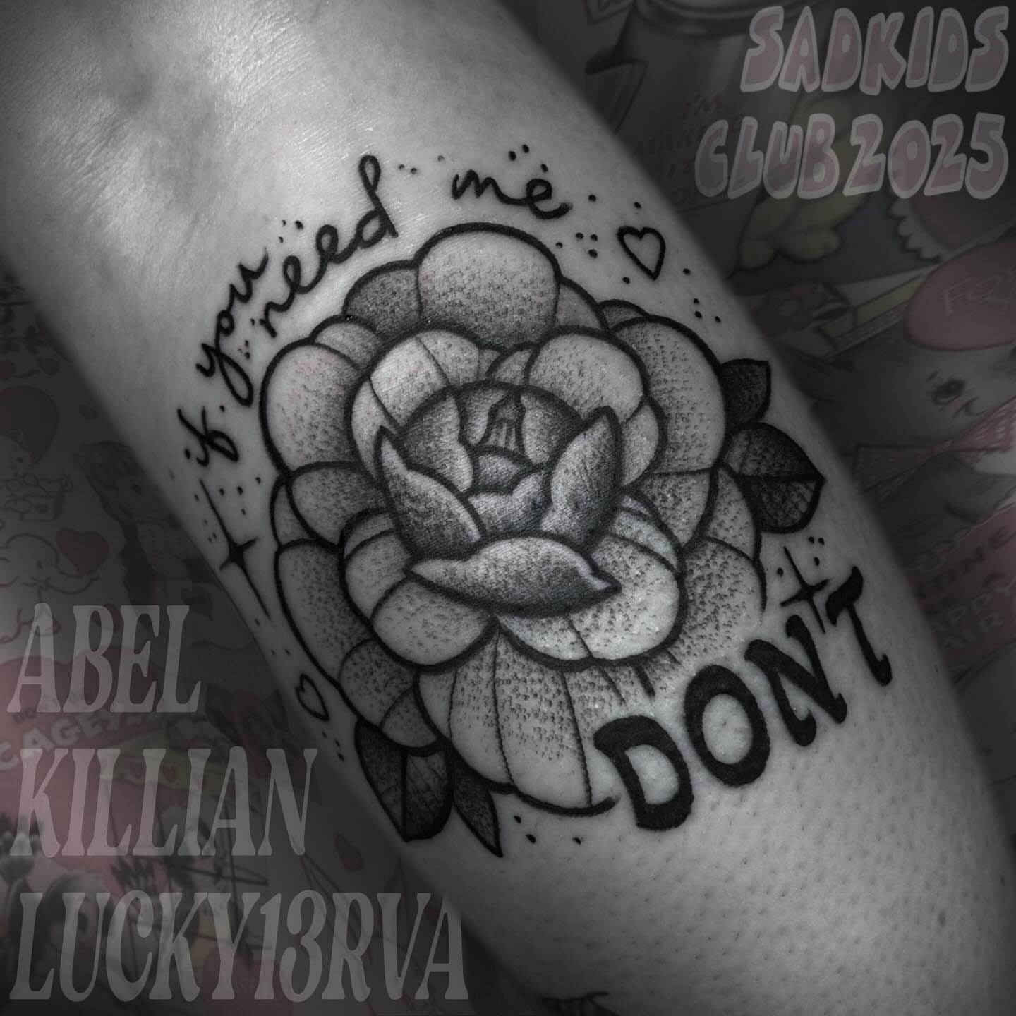 Tattoo by @tattooabel — dotwork