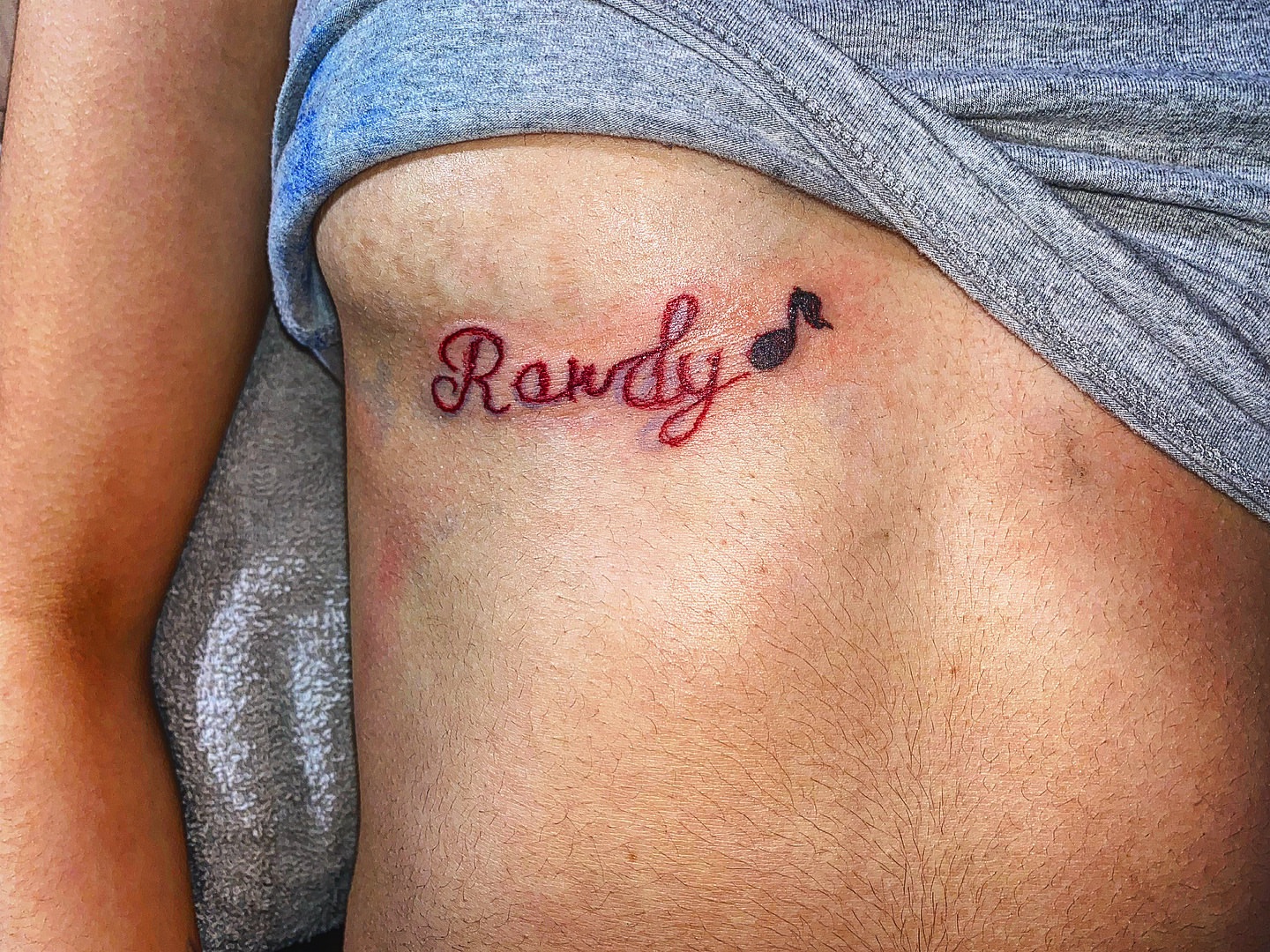 Tattoo by @inguanzoink_ — lettering_script