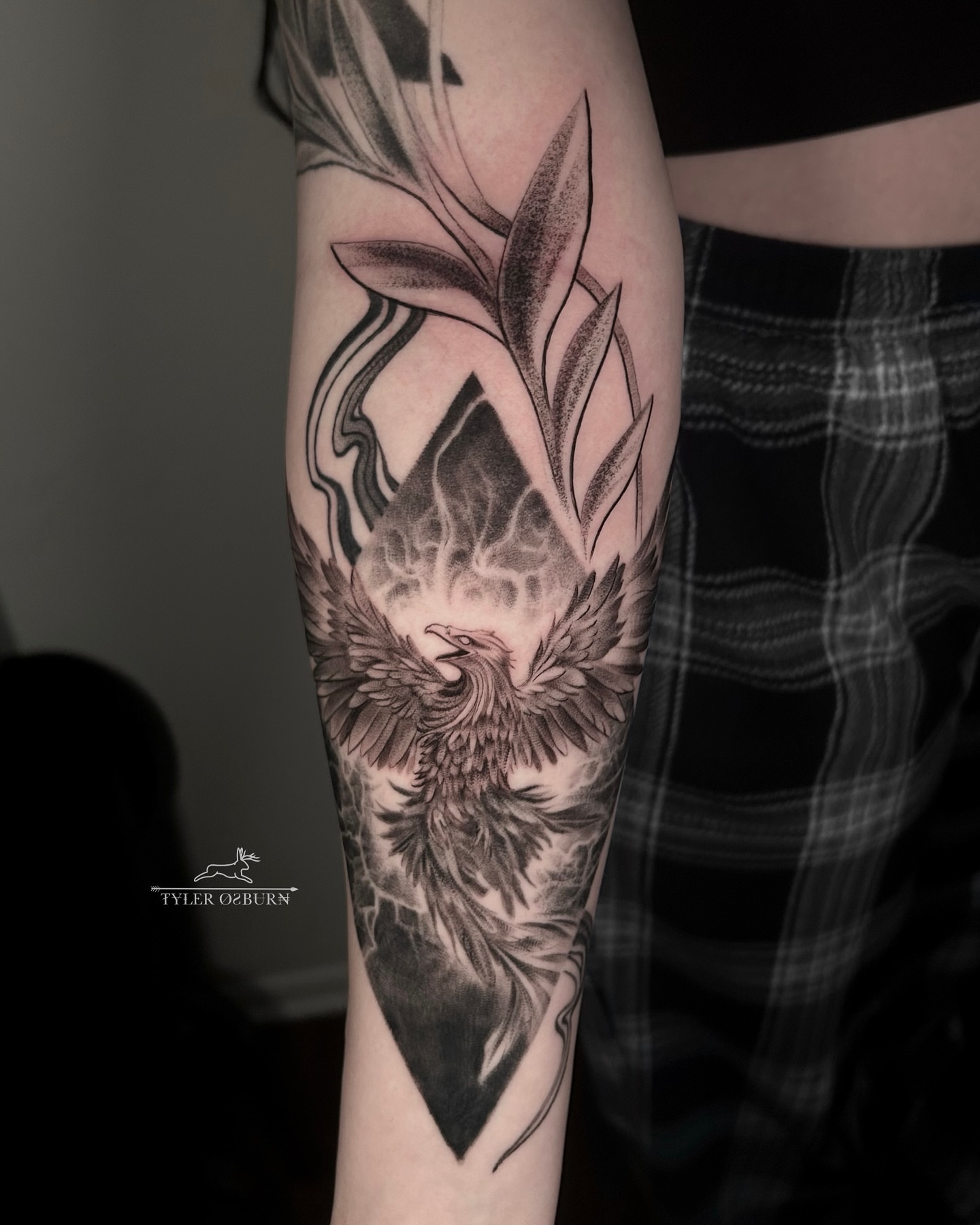 Tattoo by @shadesofpain1992 — dotwork, realism