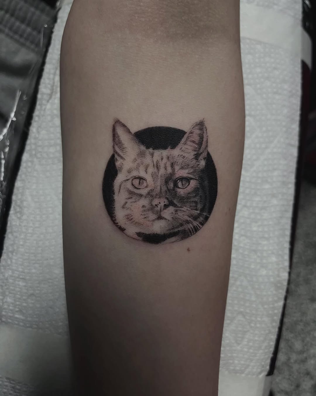 Tattoo by @thinkinkjr — realism, black_and_grey