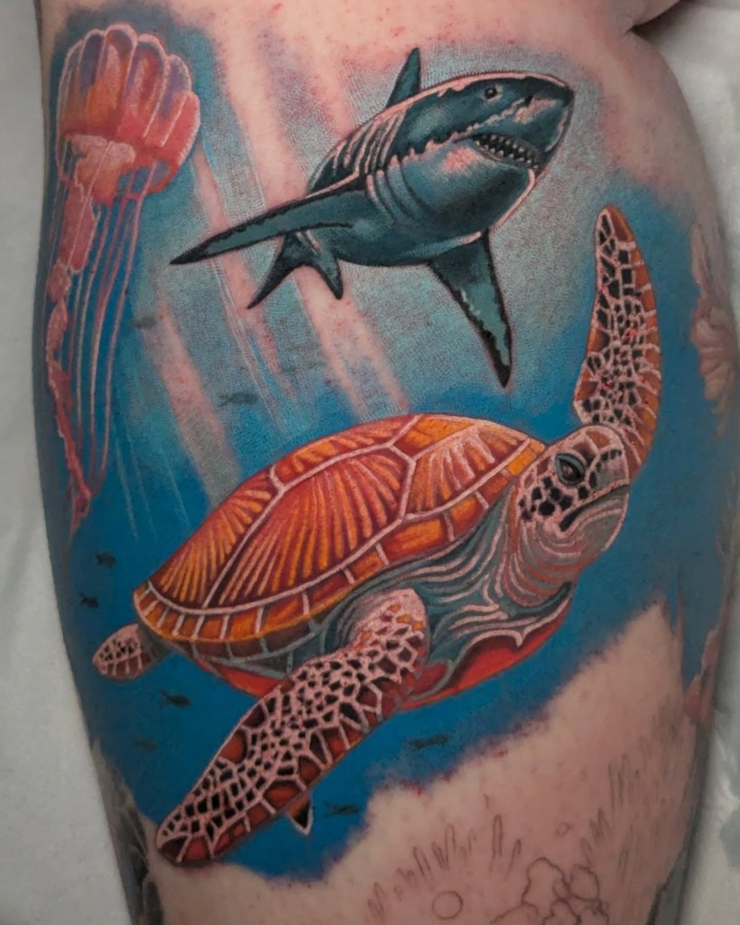 Tattoo by @abbiemorphewtattoos — realism, watercolor