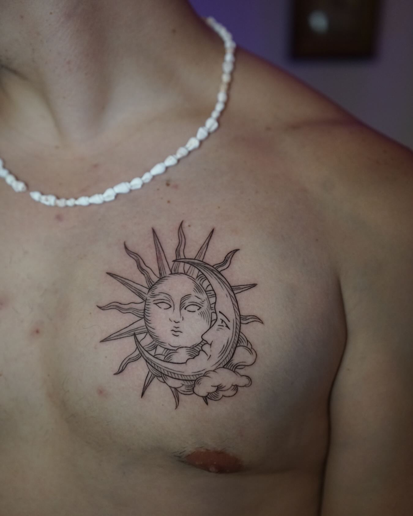 Tattoo by @chloe.mari_ink — black_and_grey