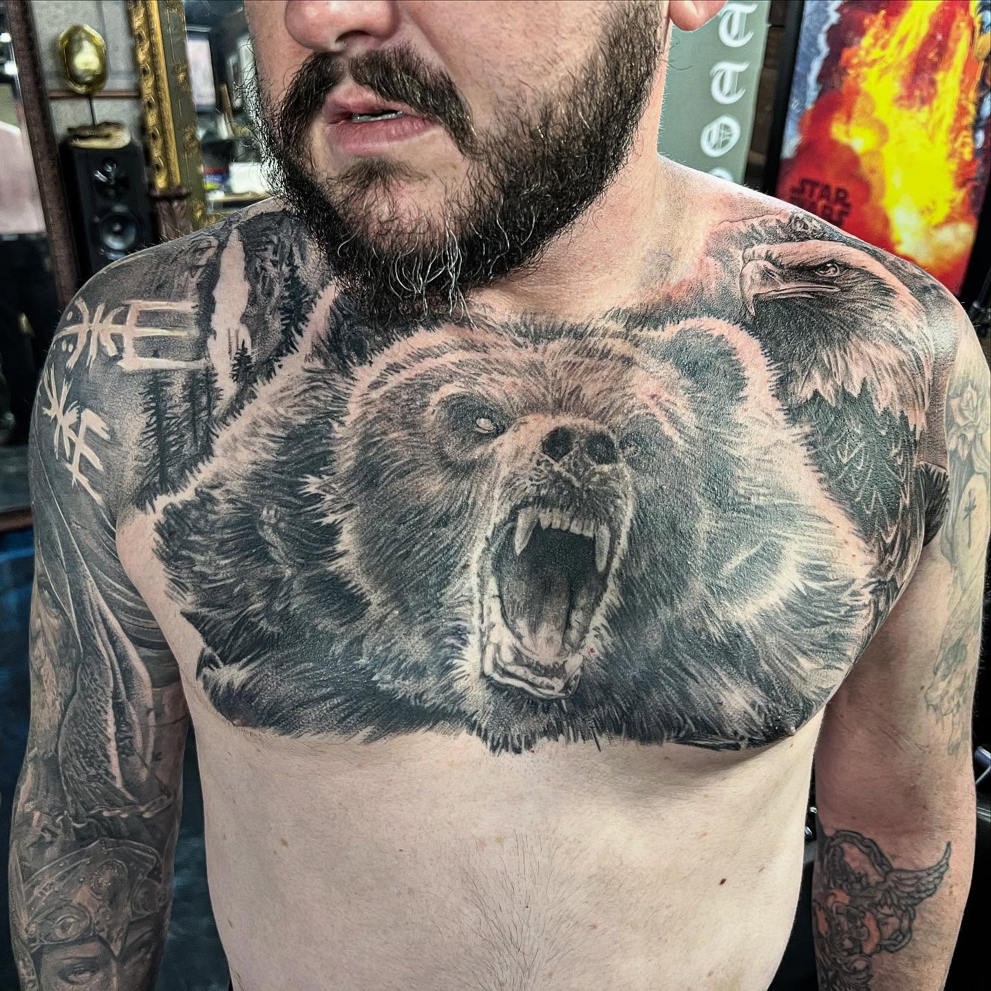Tattoo by @jakemasri โ realism