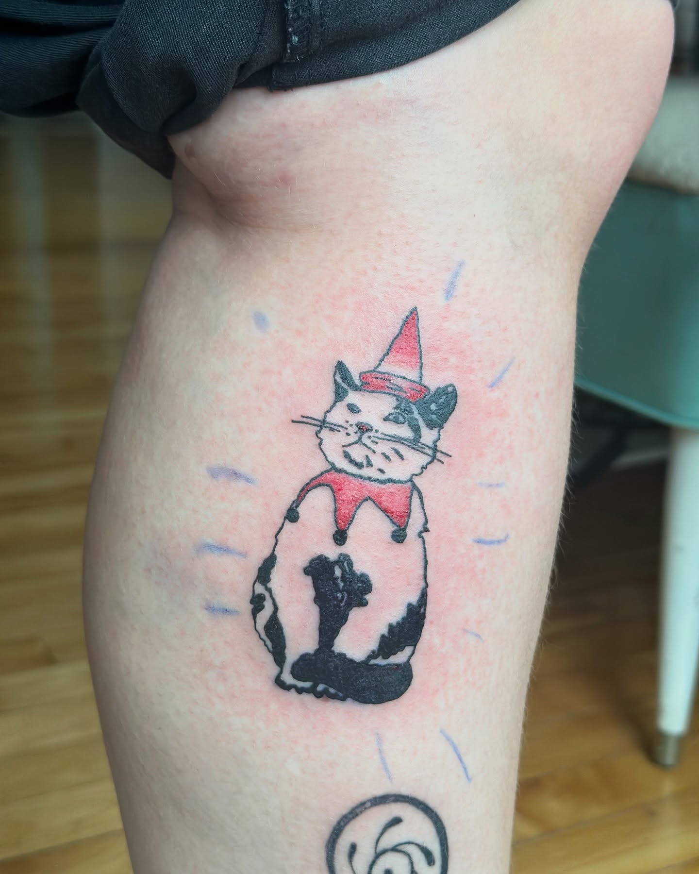 Tattoo by @maya_iconictattoo — dotwork