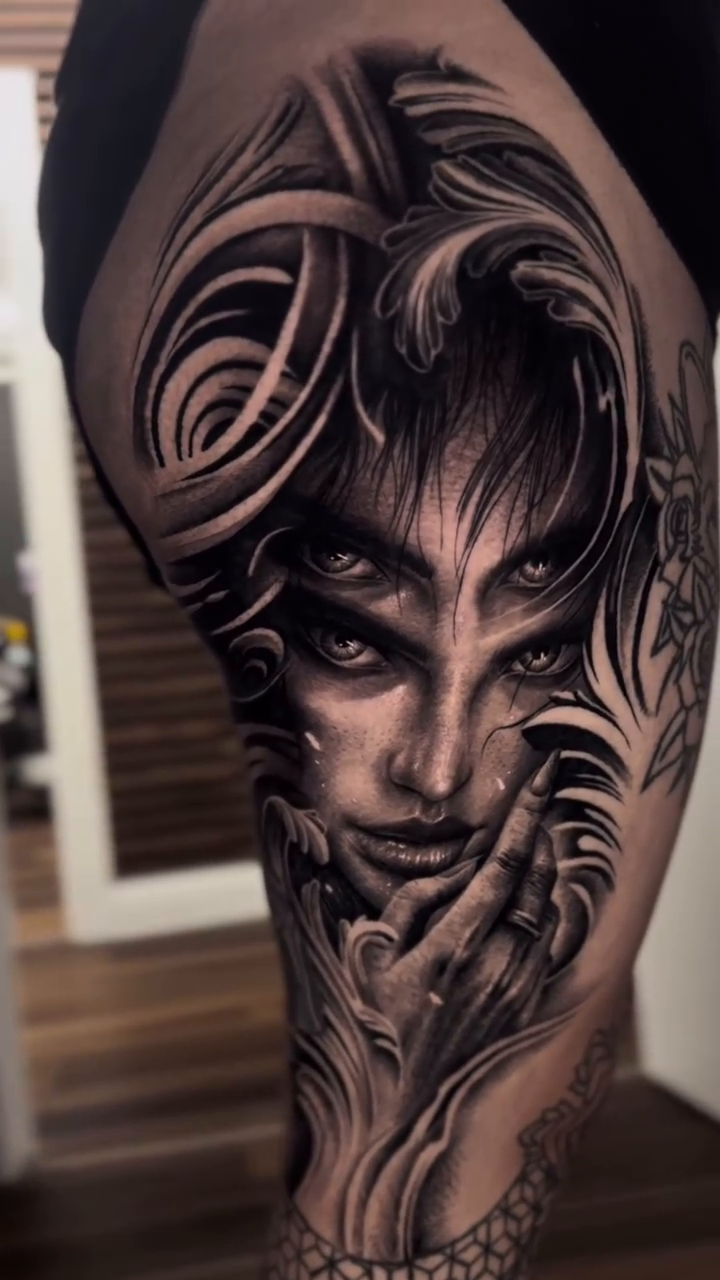 Tattoo work at Tommy's Tattoo Convention 2026