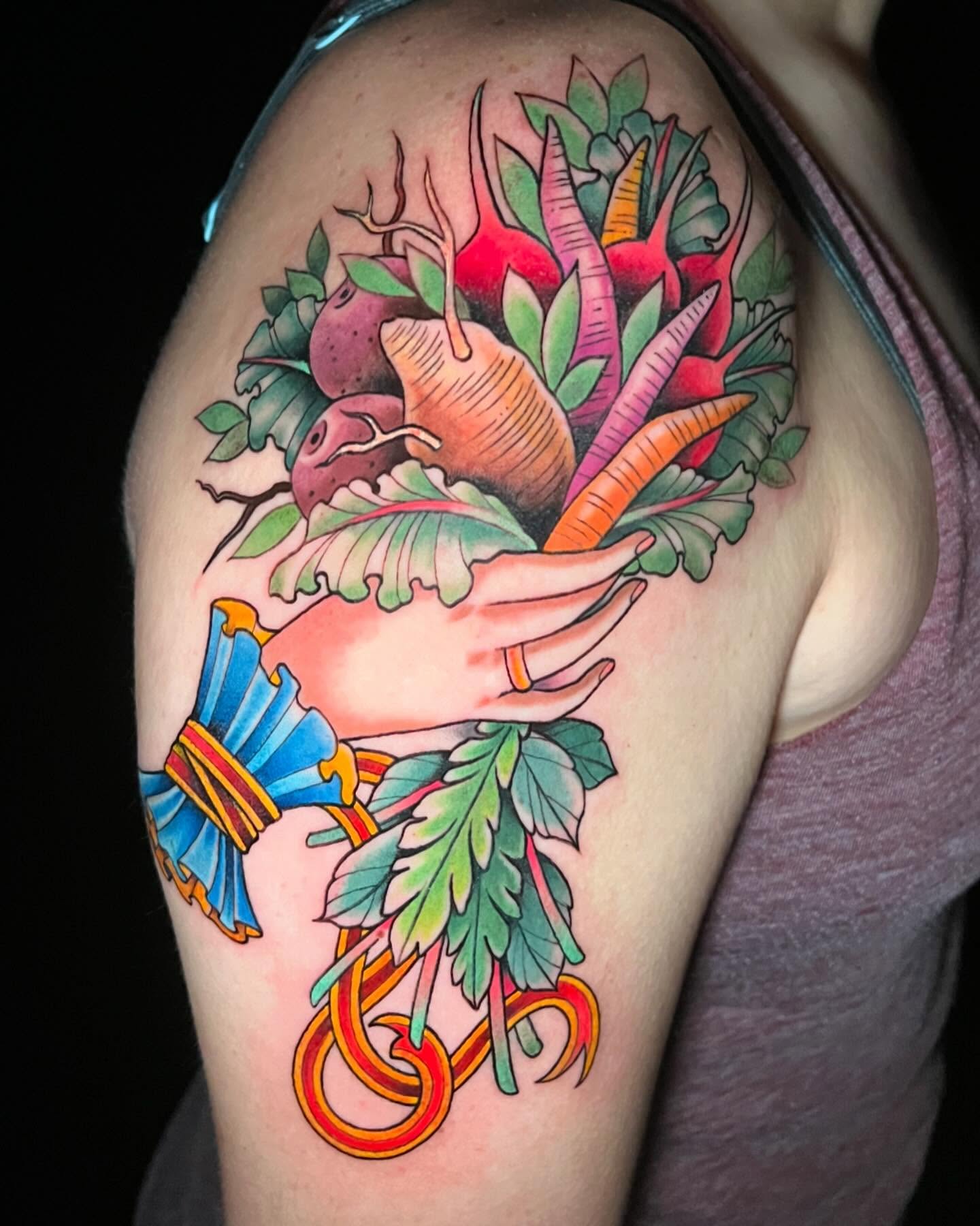 Tattoo by @lilith_tattoos — new_school, watercolor
