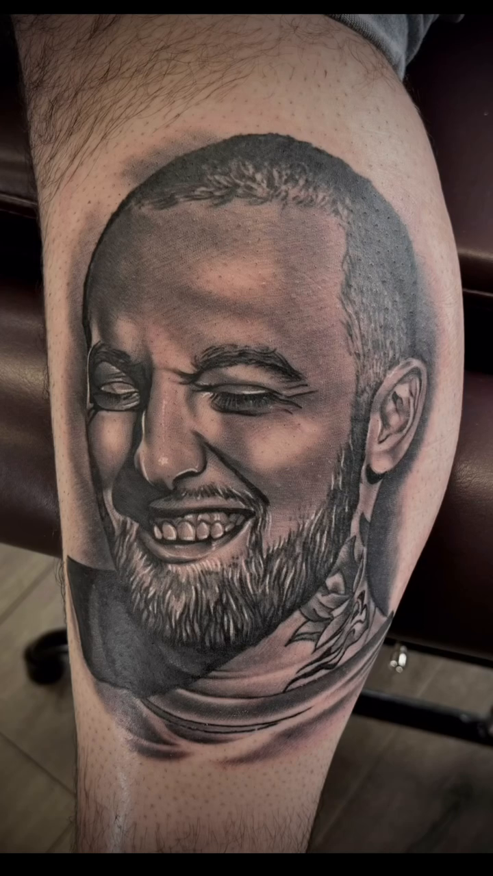 Tattoo by @anthonyclesceritattoo — realism, black_and_grey