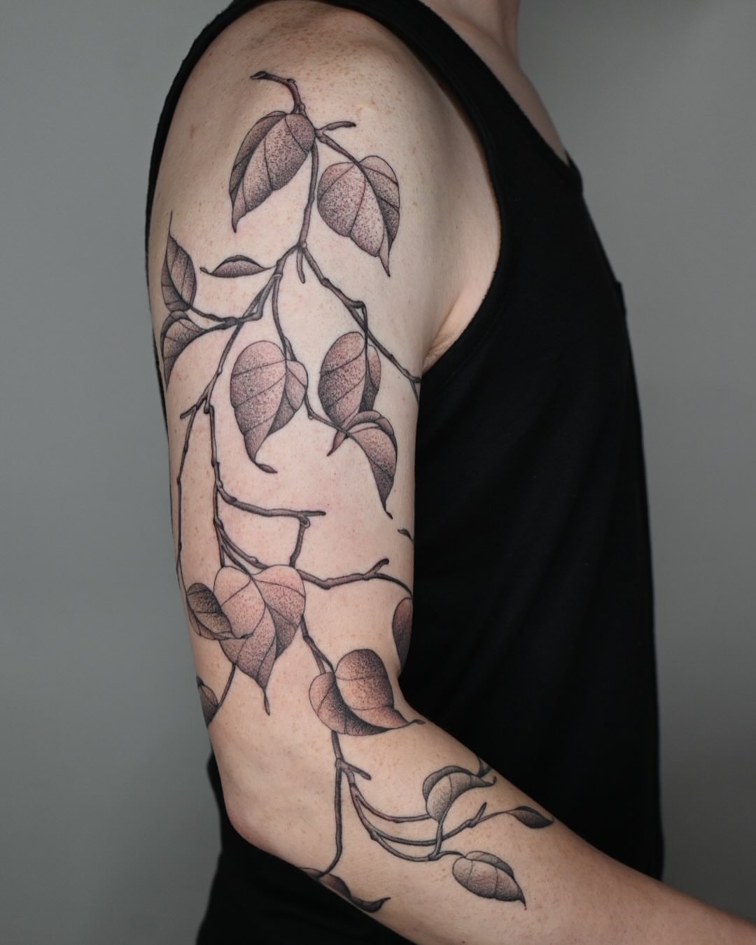 Tattoo by @simbalysm — dotwork