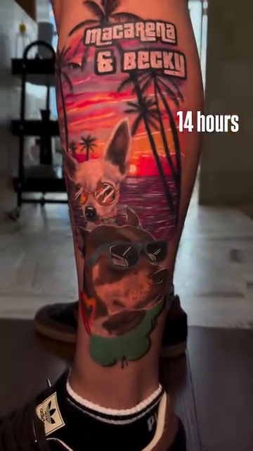 Tattoo by @mishelcastro_tattoo — new_school