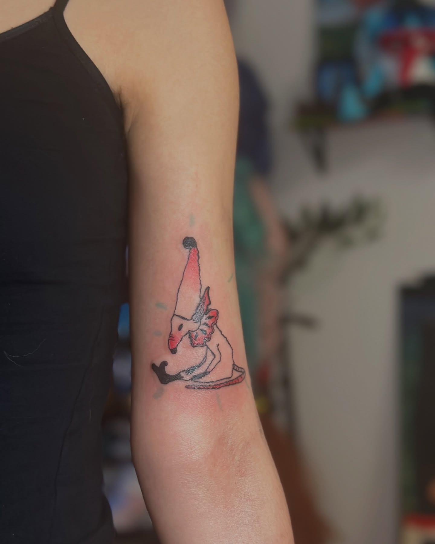Tattoo by @maya_iconictattoo — watercolor