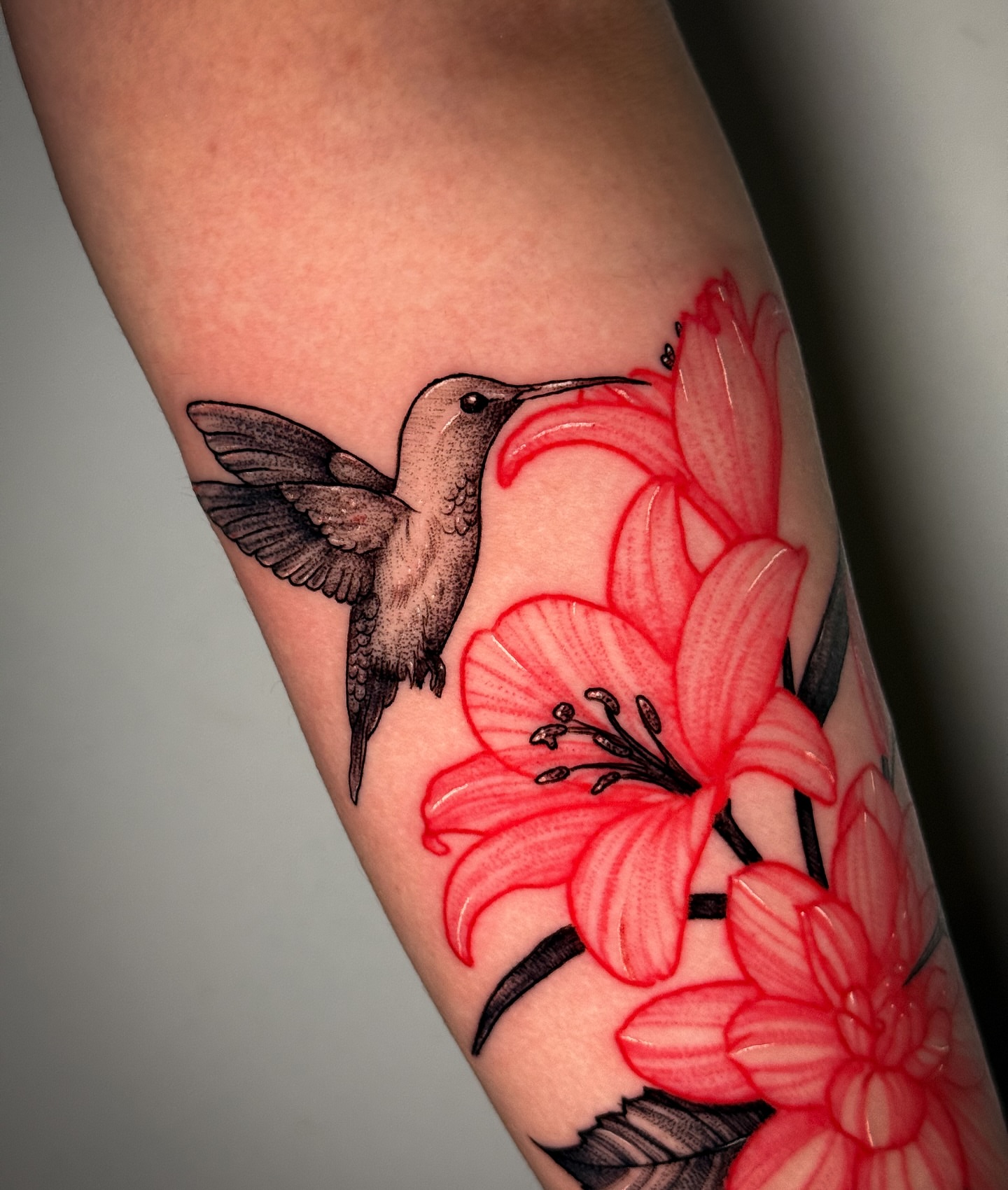 Tattoo by @doomedtattoo — black_and_grey, realism