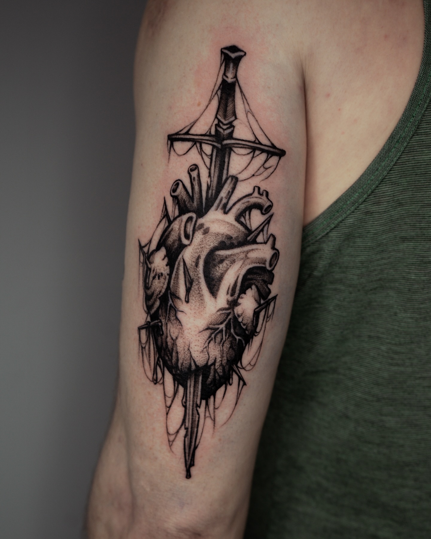 Tattoo by @bru.blackink — black_and_grey, realism