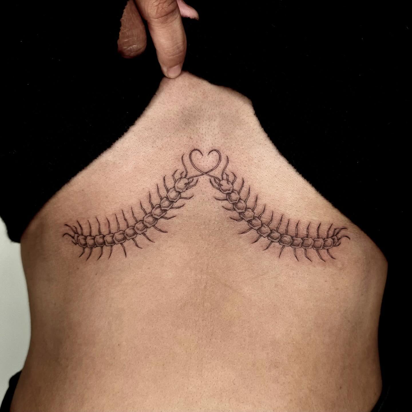 Tattoo by @deadgirlnextdoor — black_and_grey