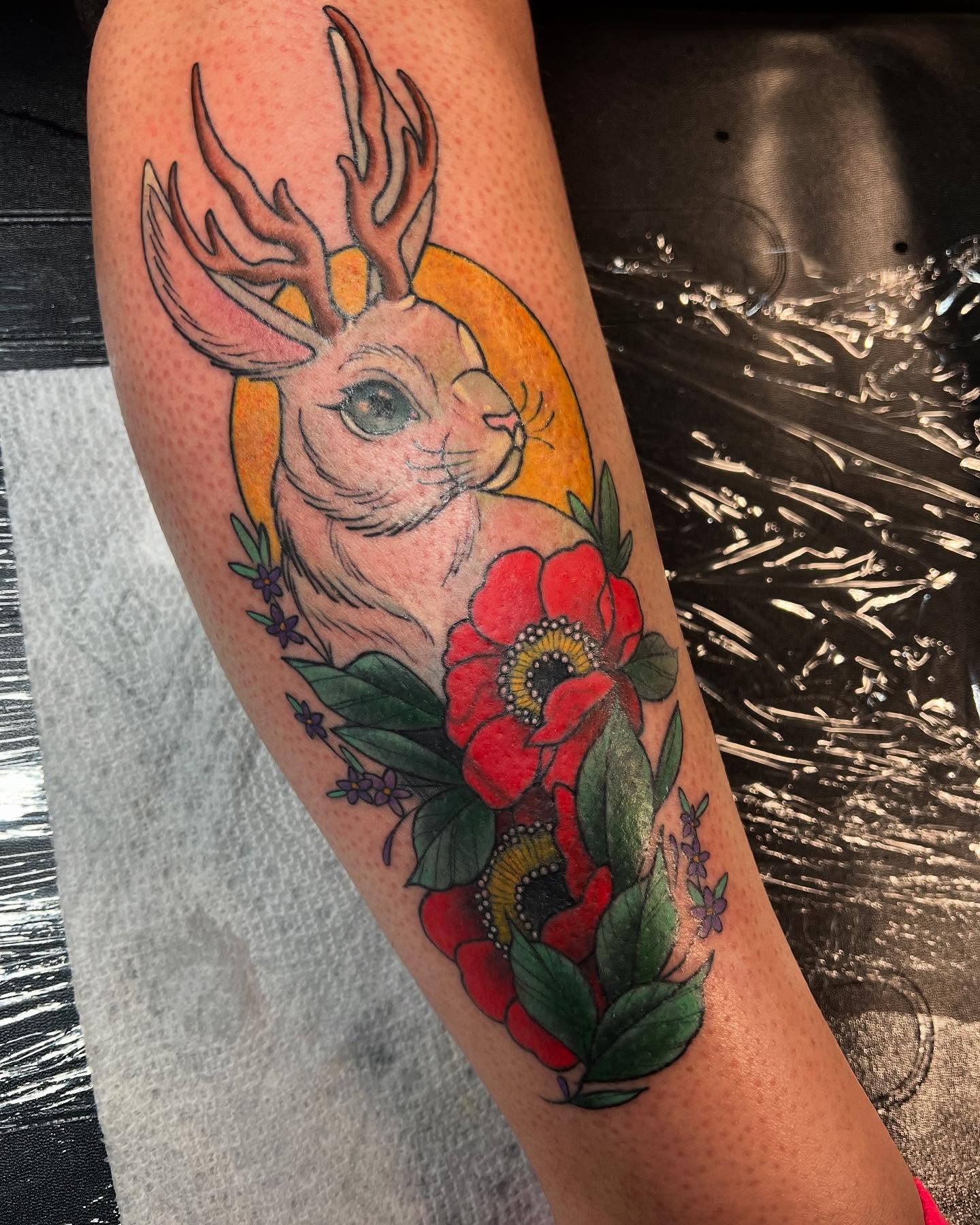 Tattoo by @chadmc509 — dotwork, realism