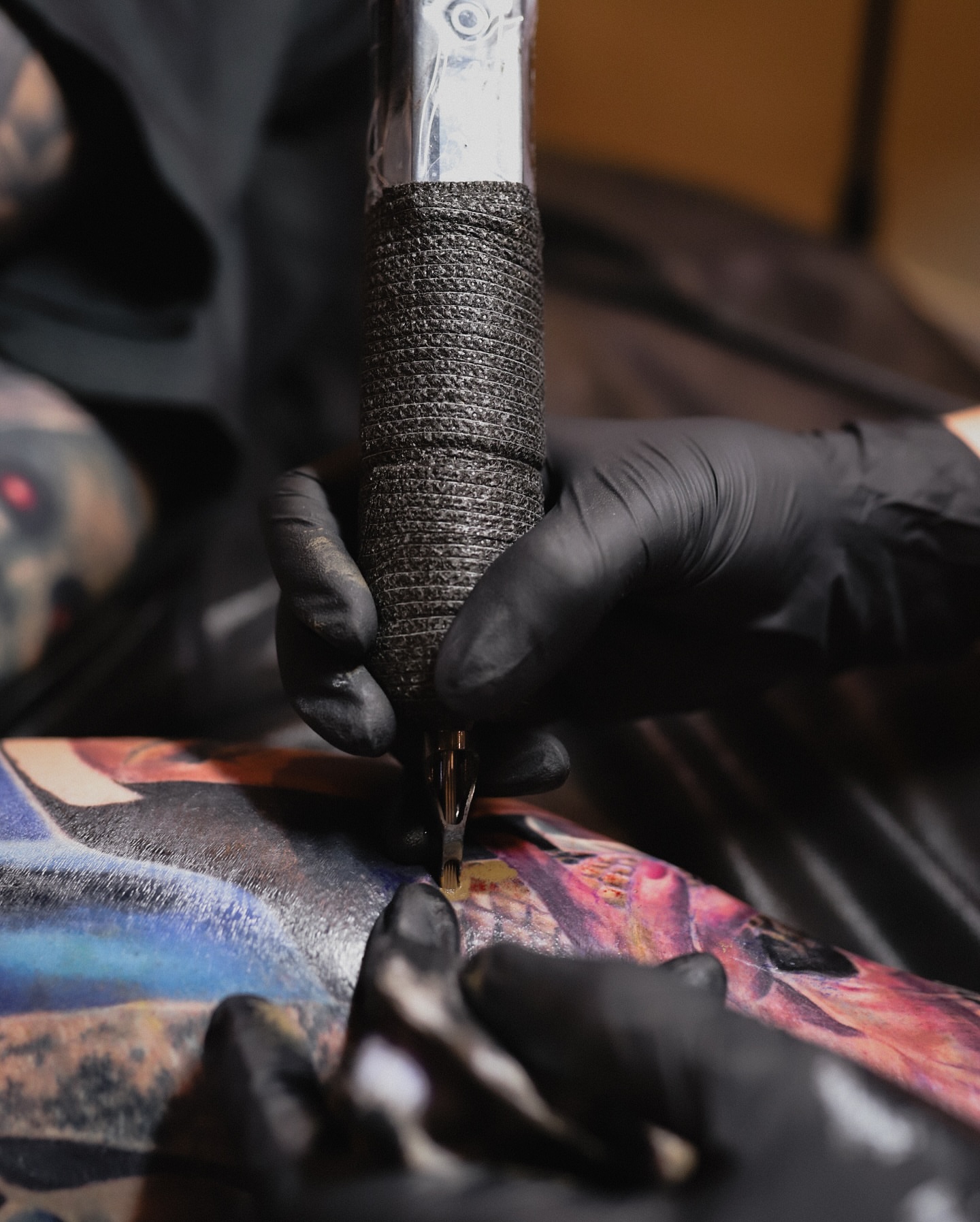 Tattoo by @avagracetattoos — dotwork