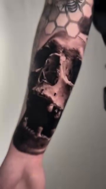 Tattoo by @m.bakerink — realism, black_and_grey