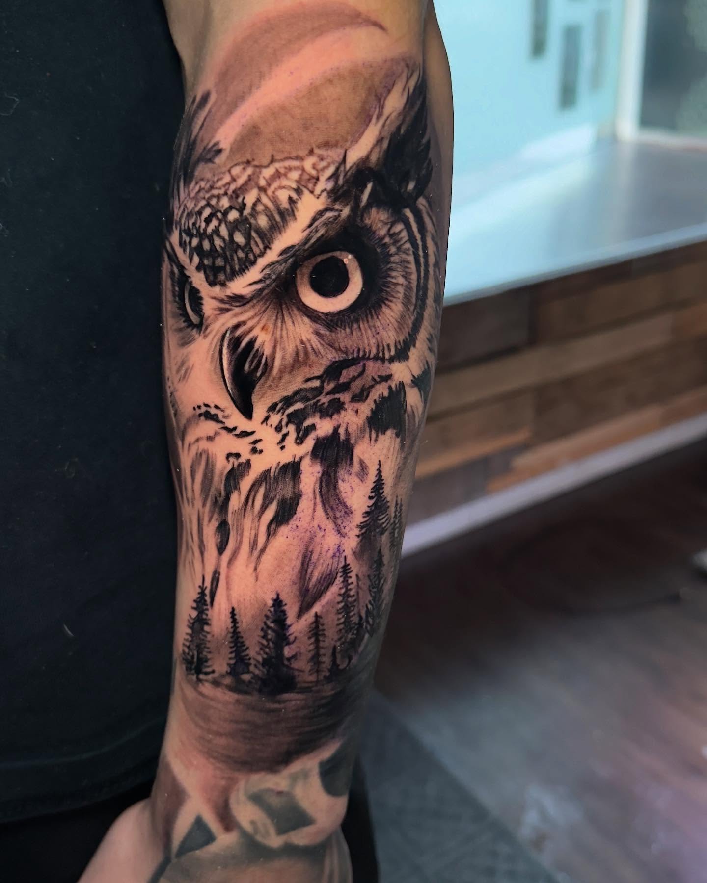 Tattoo by @keely_savage — realism, black_and_grey