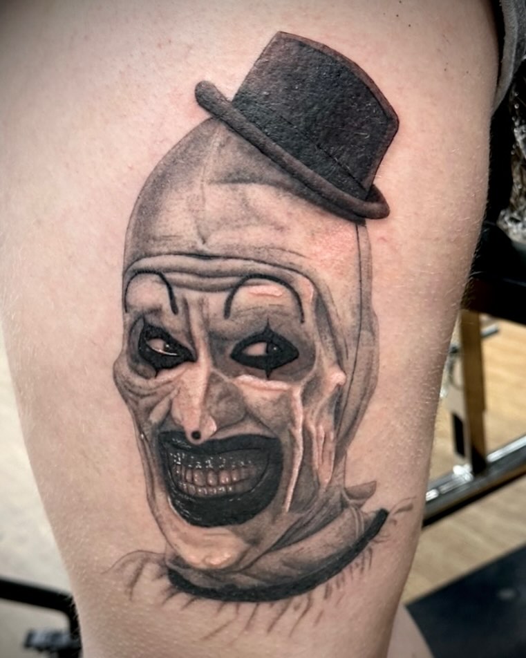 Tattoo by @jack_piscitelli_tattoos — realism, dark_realism
