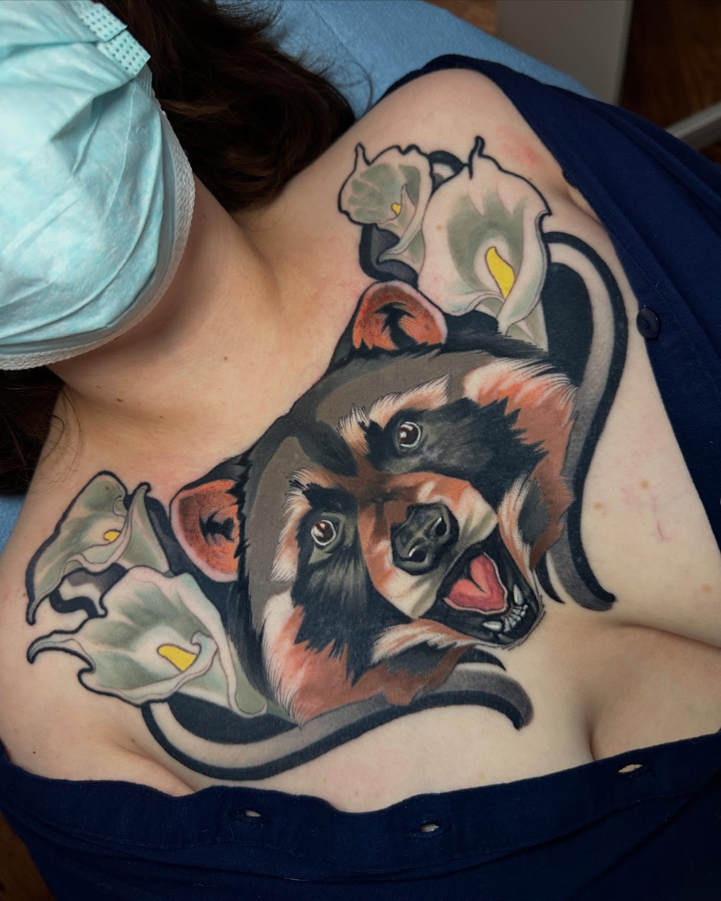Tattoo by @grizzleyclaire — realism