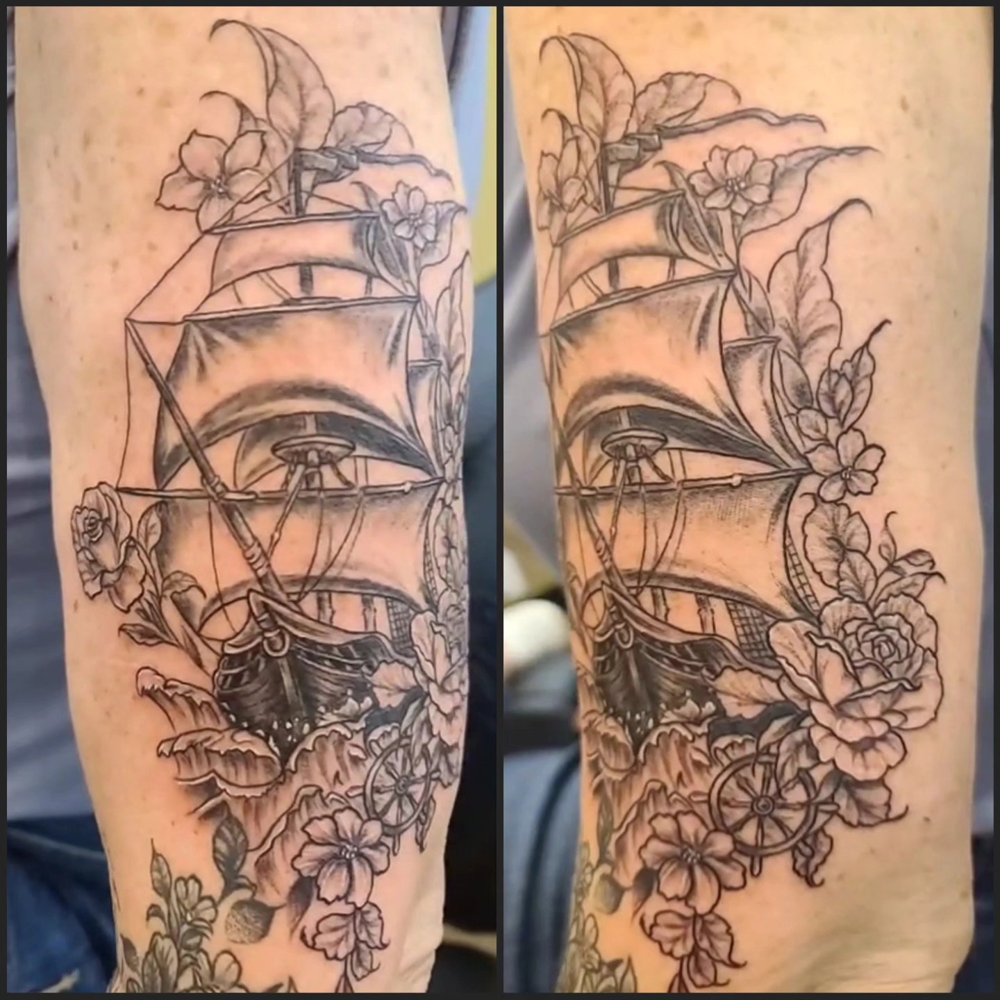 Tattoo by @ivanthewild — black_and_grey