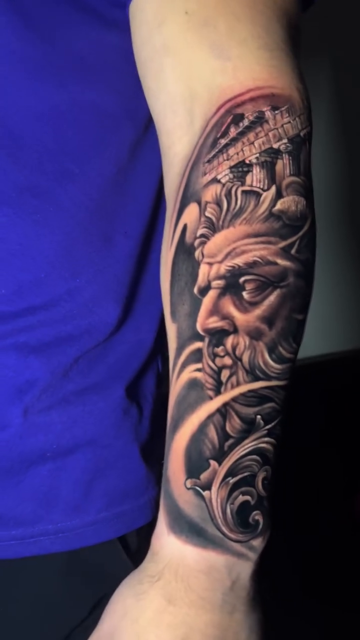 Tattoo by @alexeitattoohouston — realism, black_and_grey