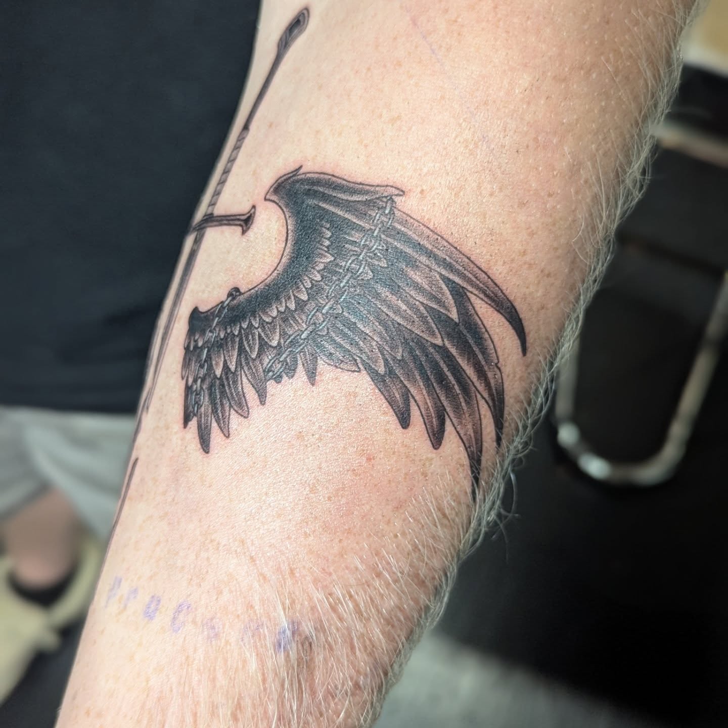 Tattoo by @siv.tattoos — black_and_grey